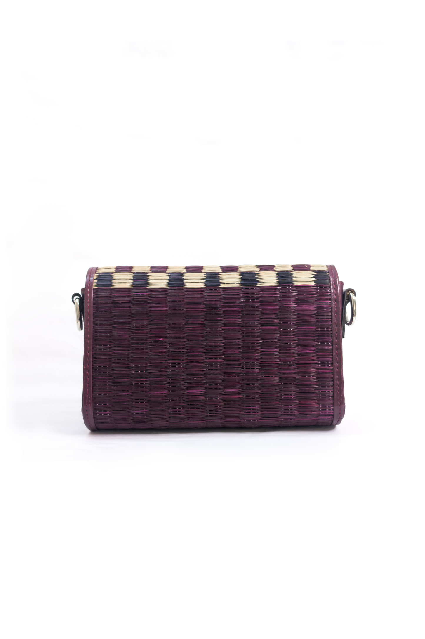 THE BLOCK BAG MINI (MAROON)