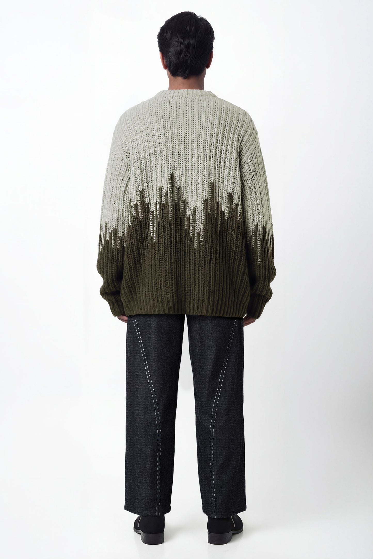 DRIP HAND CROCHETED SWEATER