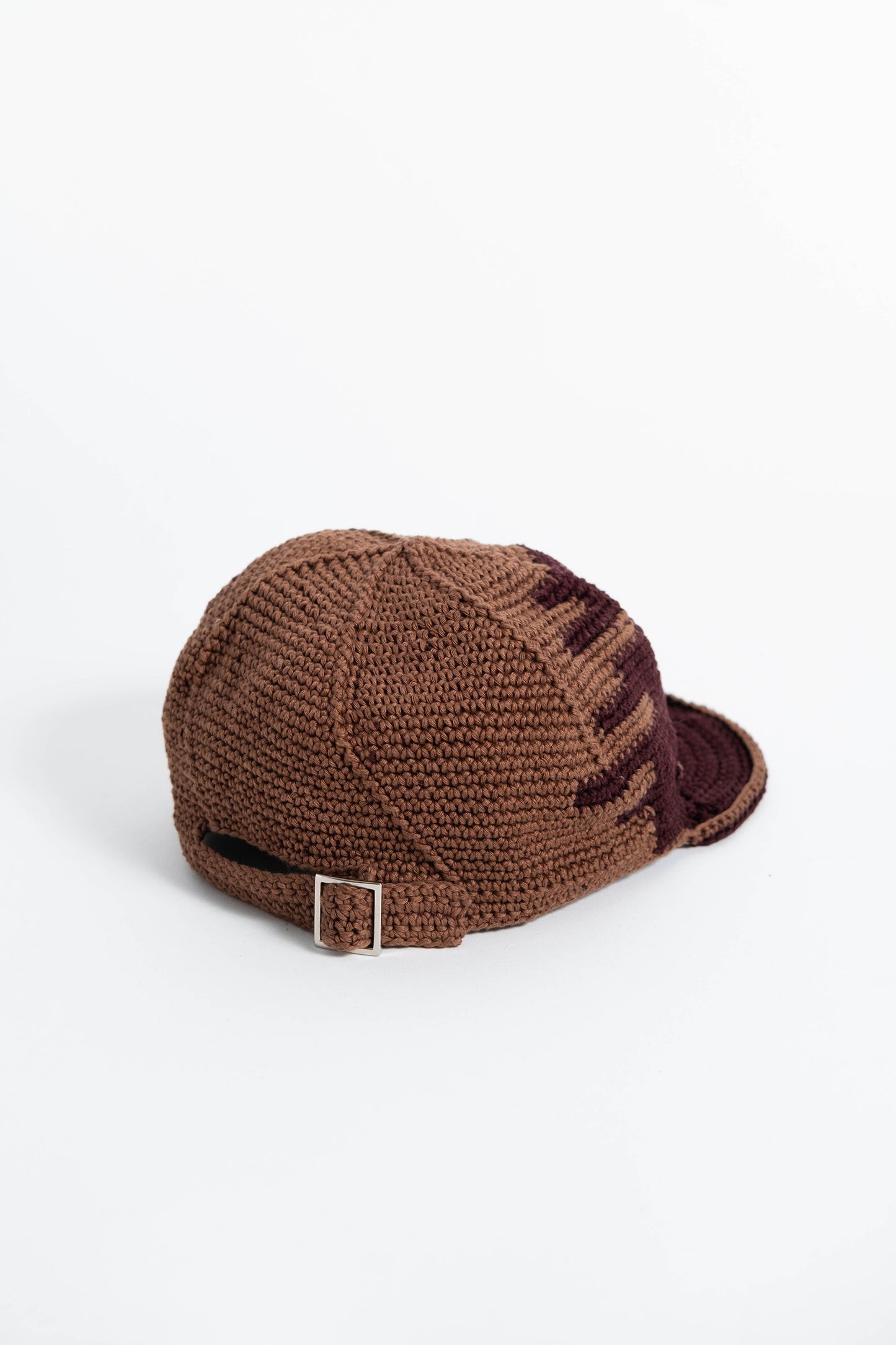 DRIP CROCHET CAP (BROWN)