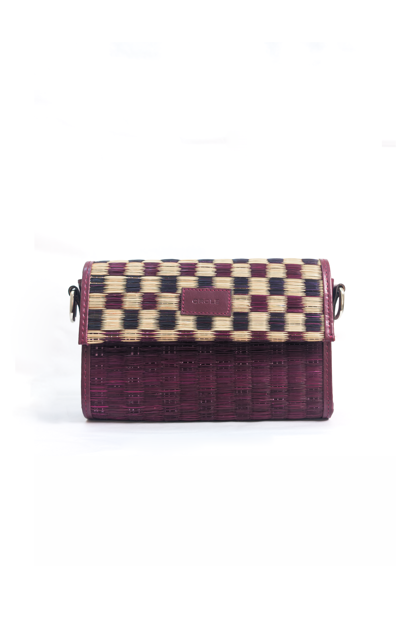 THE BLOCK BAG MINI (MAROON)