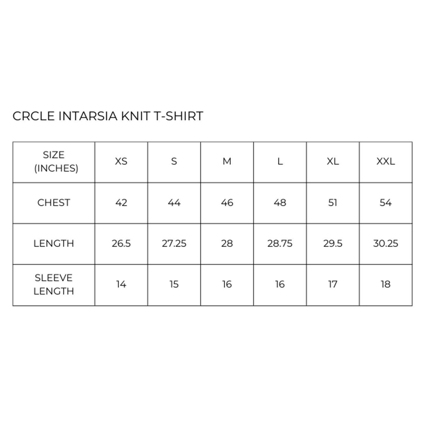 CRCLE KNIT TEE - OFF WHITE