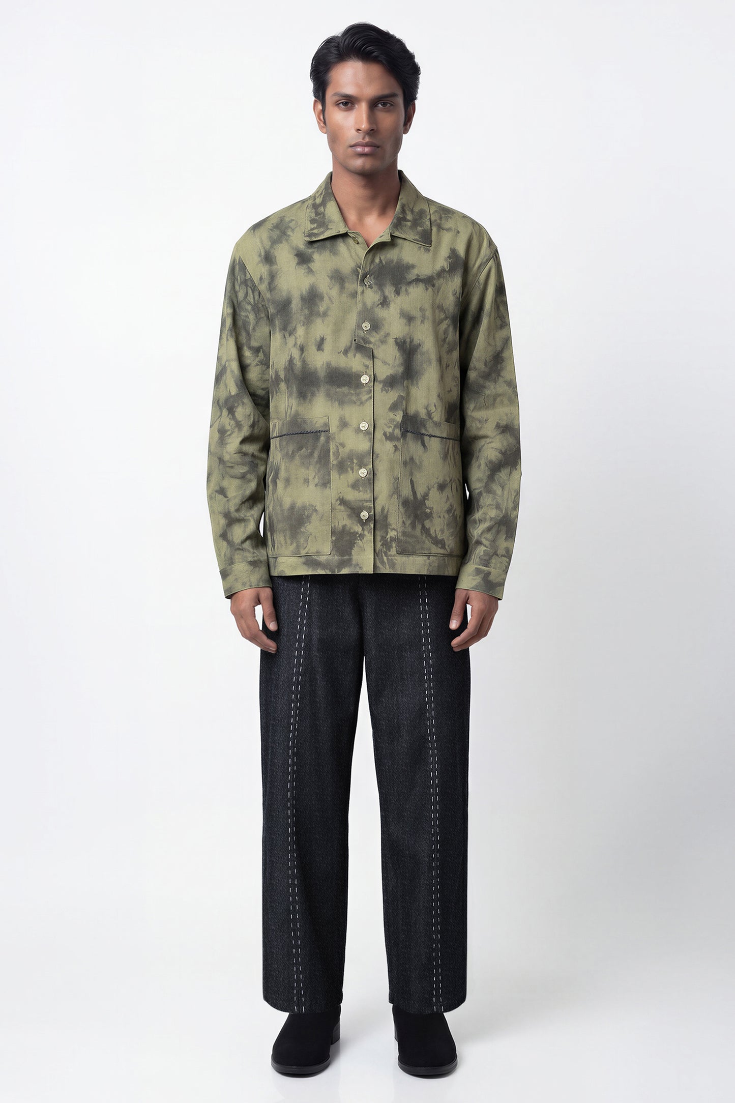 FLOW KANTHA EMBROIERED PANT