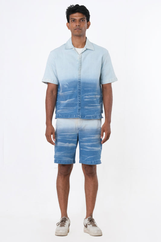 FLOW DENIM SHORTS