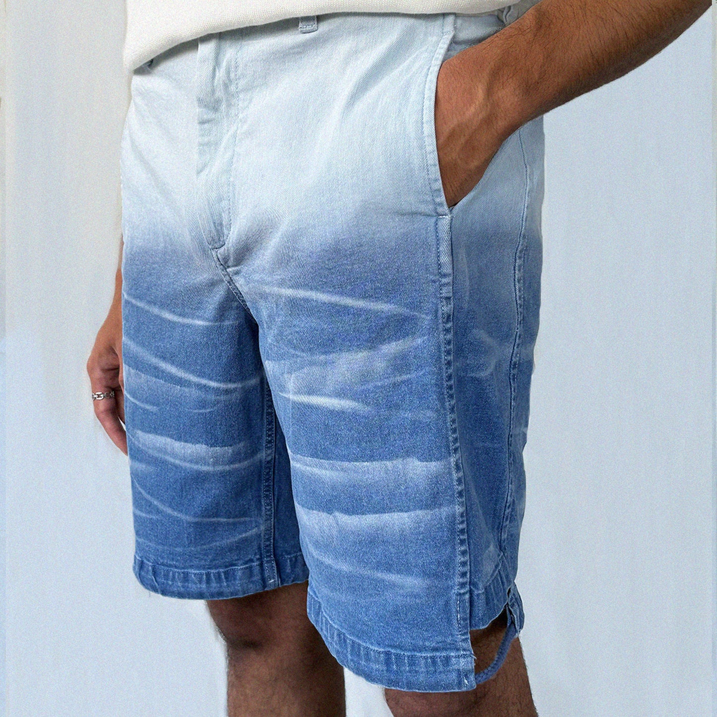 FLOW DENIM SHORTS