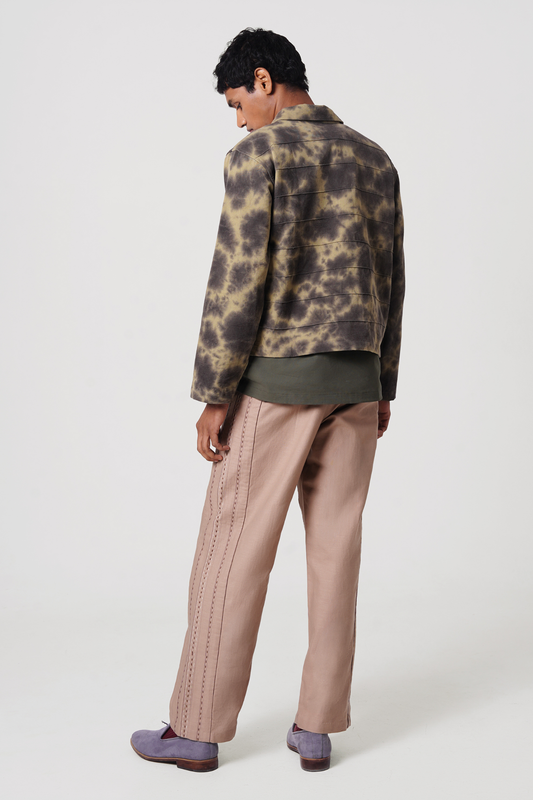 LINEAR KANTHA PANT