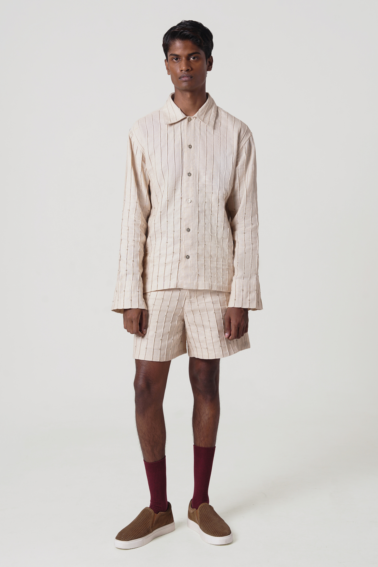 PARALLEL SHIRT (OFF WHITE)