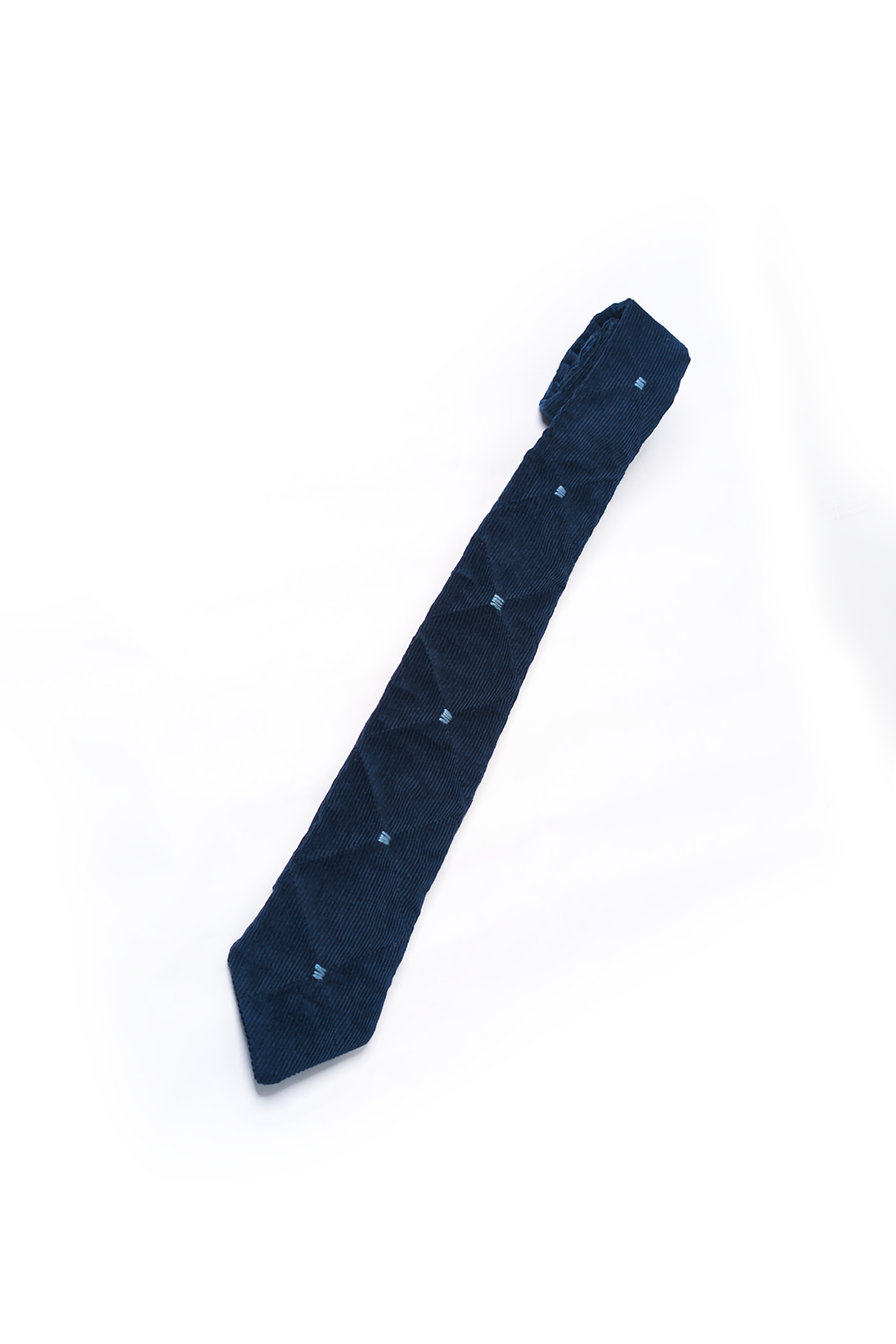 QUILTED TIE (BLUE)