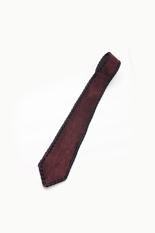 EDGE TIE (BURGUNDY)