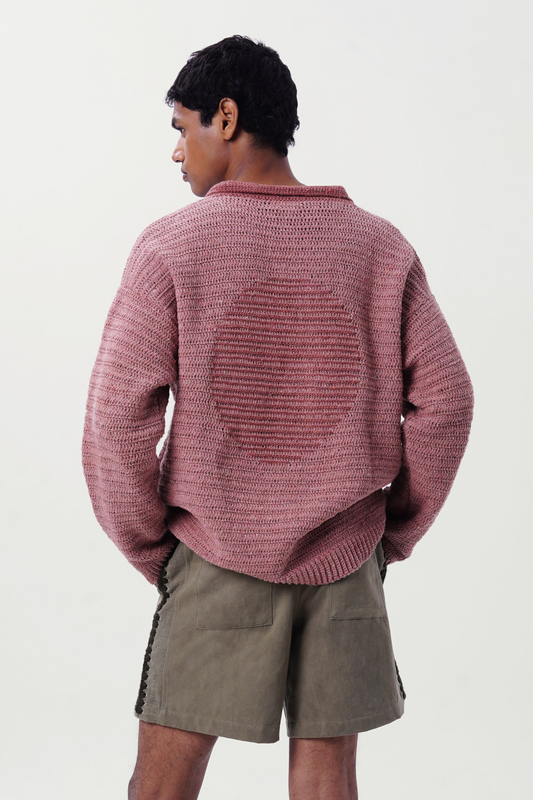 CRCLE CROCHET SWEATER