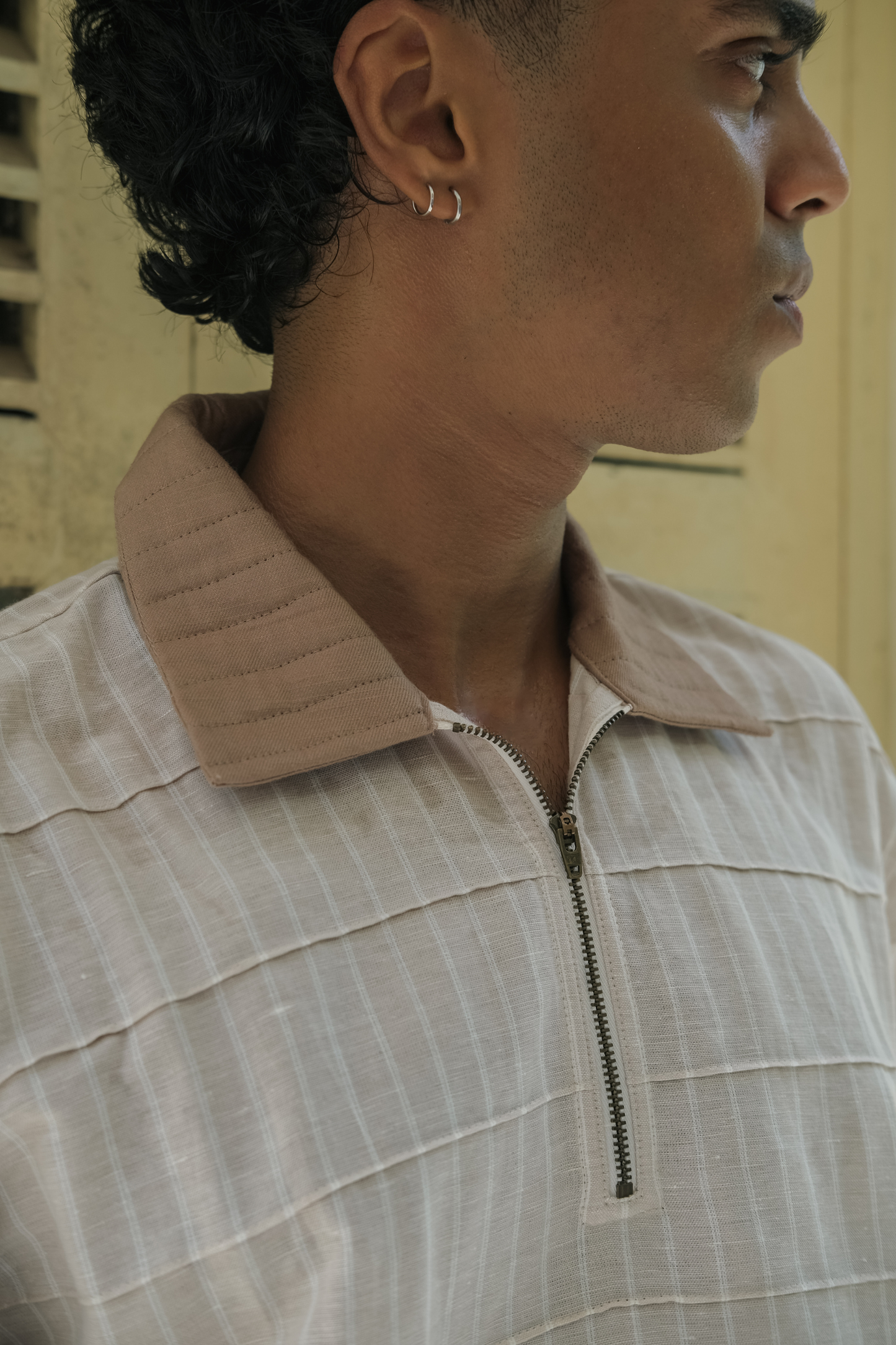 DARE HOUSE POLO SHIRT (BEIGE)