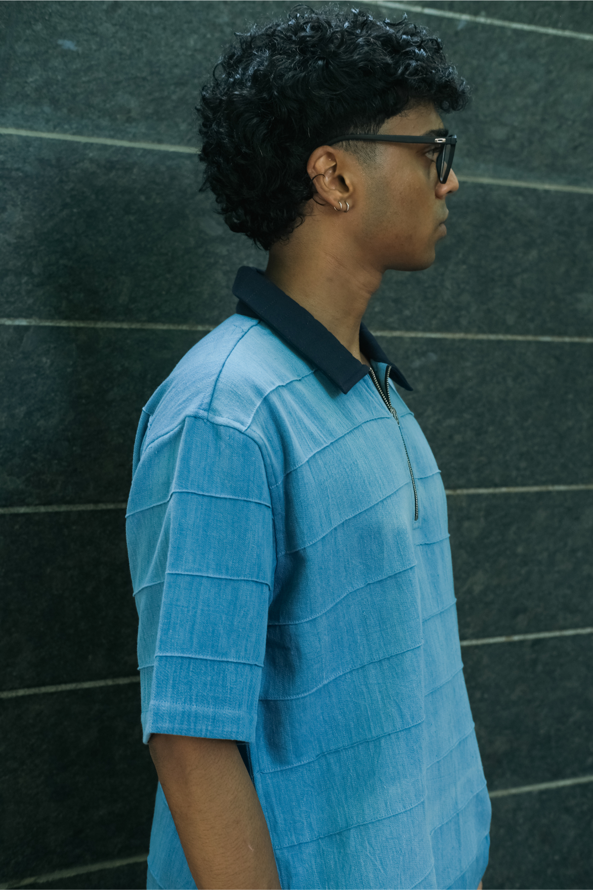DARE HOUSE POLO SHIRT (INDIGO)